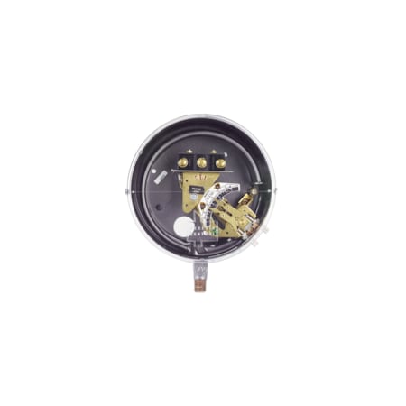 Dwyer Instruments Pressure switch, brass Bourdon tube, range 30-0" Hg Vac, 3" Hg fixed deadband. DS-7231-153-2